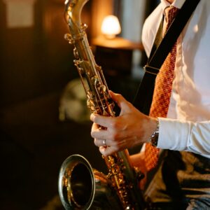 saxofonista en las palmas